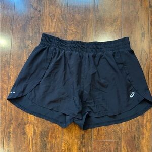 Asics Black Athletic Shorts for Women